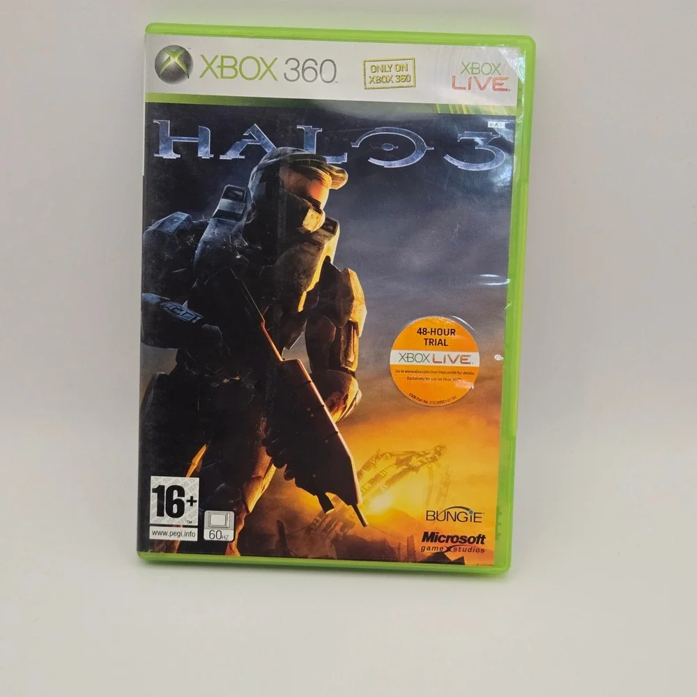 Microsoft Halo 3 Xbox 360 Video Game PAL Version Sci-Fi FPS Action